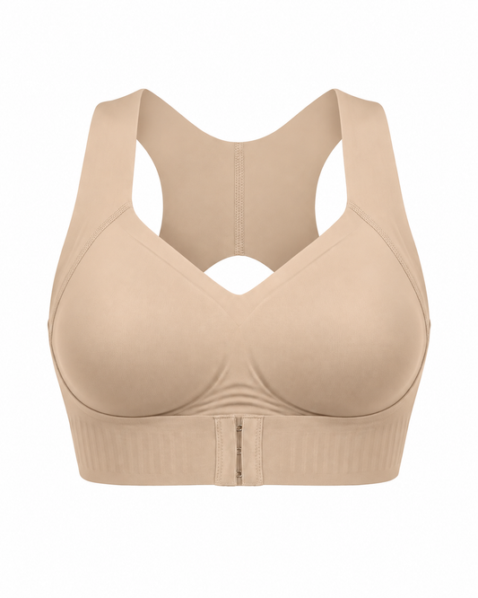 Beige Posture Support Bra