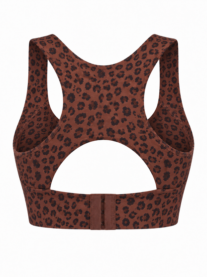 Brown Posture Support Bra